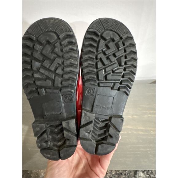 MINNIE MOUSE Rain Boots Girl’s Size 9 Disney Junior Red And White Polka Dot - Picture 12 of 15